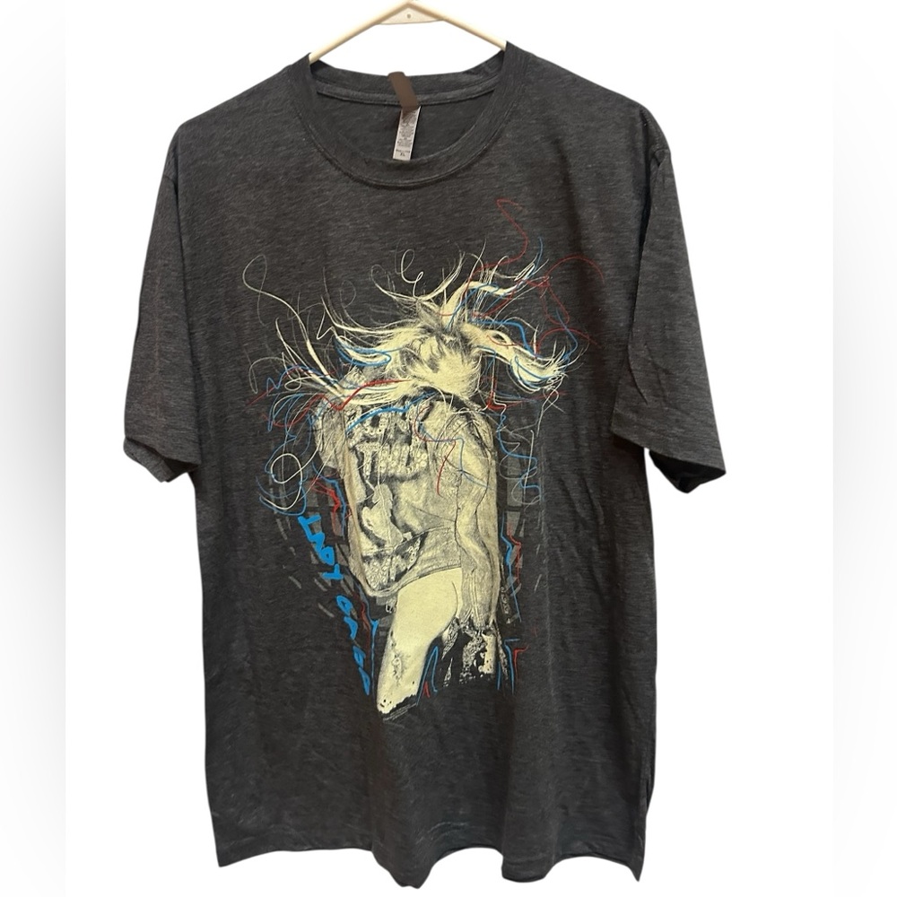 Unisex-Lady Gaga-Born This Way Graphic T-Shirt XL-Licensed Tour Era